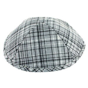 כיפת בד מהודר 19 ס"מ עם מקום לסיכה