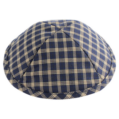 כיפה בד ריבועים 19 ס"מ