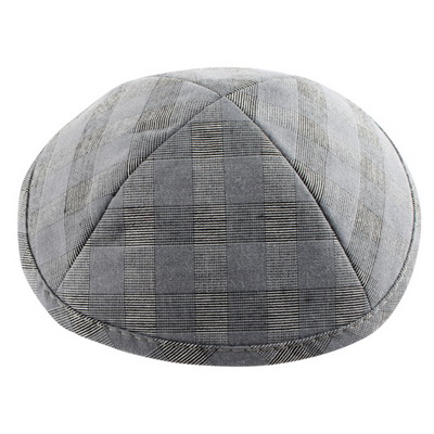 כיפה בד ריבועים 17 ס"מ