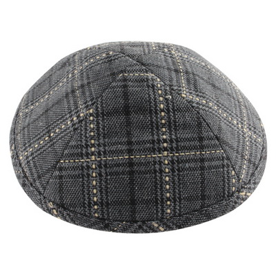 כיפה בד ריבועים 17 ס"מ