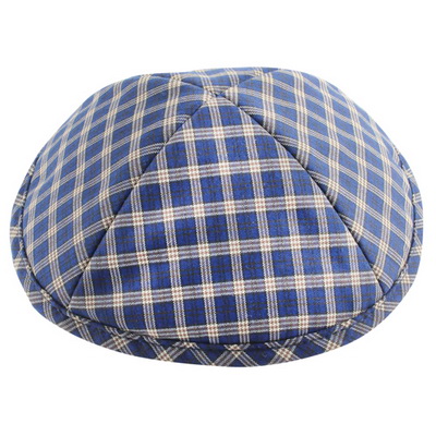 כיפה בד ריבועים 19 ס"מ