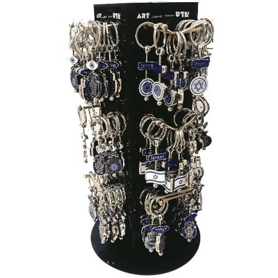 סטנד מחזיקי מפתחות חמסות שונות 144 יחידות