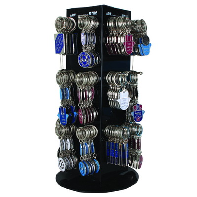 סטנד מחזיקי מפתחות שונים 240 יחידות 1 סטנד מחזיקי מפתחות שונים 240 יחידות