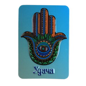 מגנט פלסטיק בולט - חמסה רוסית 8x5.5 ס"מ