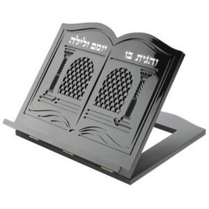  שטנדר עץ מהגוני מפואר חיתוך לייזר 33x38 ס"מ