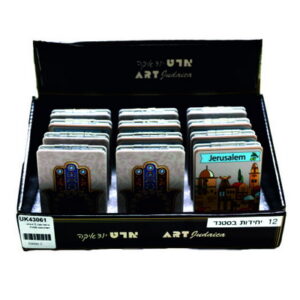 סטנד מעורב 12 יח מראה ירושלים וחמסה 6X10 ס"מ