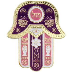  מגנט מזל ורוד 6 ס"מ