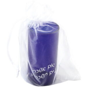 כוס לחתן "מזל טוב" כחולה