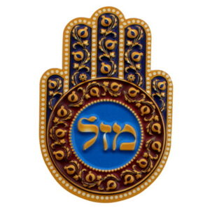 מגנט פלסטיק בולט - מזל 10x7 ס"מ