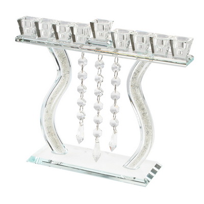 חנוכיית קריסטל מהודרת