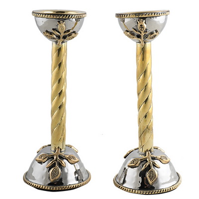 זוג פמוטי אלומיניום 18 ס"מ