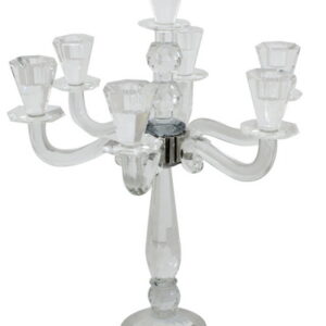 פמוט קריסטל 7 קנים מהודר 41 ס"מ