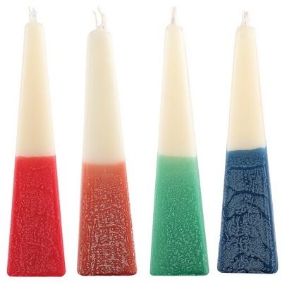 נר הבדלה צבעוני ומהודר 25 ס"מ