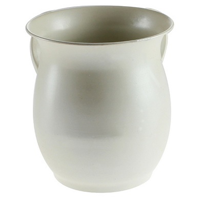 נטלה נירוסטה צבועה מהודרת 13 ס"מ צבע שמנת