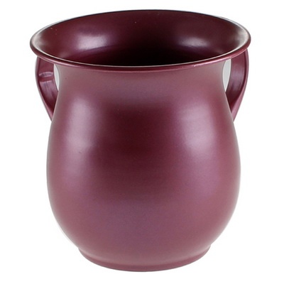 נטלה נירוסטה צבועה מהודרת 13 ס"מ צבע בורדו