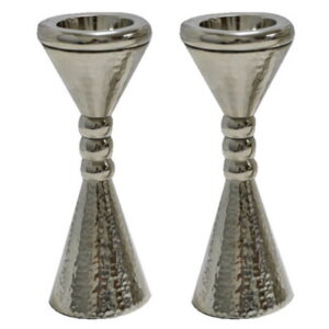 זוג פמוטי אלומניום מהודרים 16 ס"מ