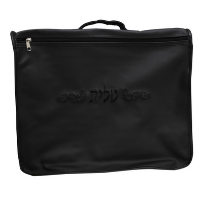 תיק לטלית דמוי עור מפואר עם ידית 37x43 ס"מ