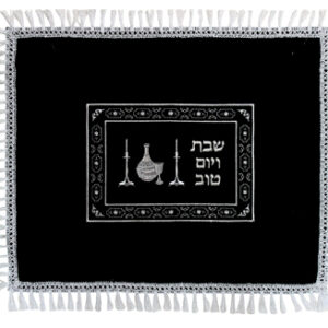  כיסוי חלה קטיפה 55x45 ס"מ "בקבוק יין