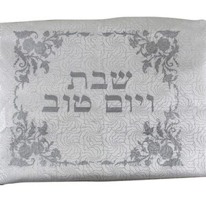 מפת שולחן 140x220 ס"מ כסף - דוחה נוזלים