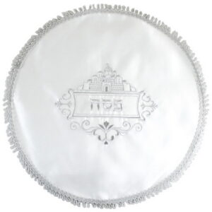 - כיסוי פסח סטן עם רקמה .