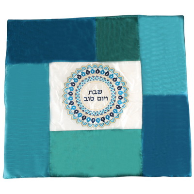 כיסוי פלטה מהודר ריקמה צבעונית 70*80 ס"מ