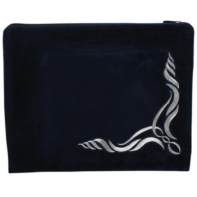 סט טלית תפילין קטיפה גרמנית 38*31 ס"מ