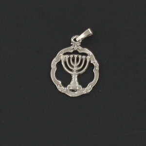 1504 תליון מנורה 5.1 ס"מ + ק