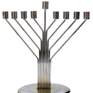 :חנוכיה חוטים חבד 35 ס"מ