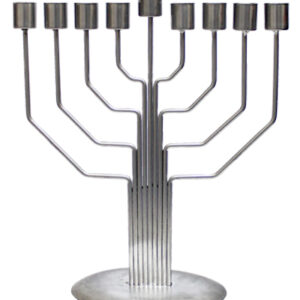 :חנוכיה חוטים חבד 32 ס"מ