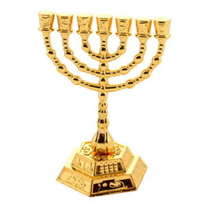  מנורה זהב בקופסא 6*8 ס"מ  400305