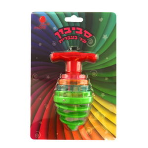 * סביבון אורות שר בעברית בליסטר  3317