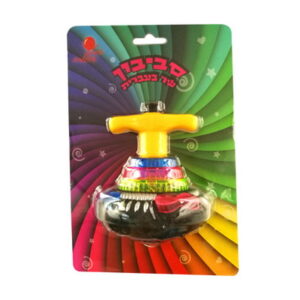 * סביבון חללית שר בעברית בליסטר  3528