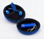 ערכת אוזניות +מפצל+ פנס