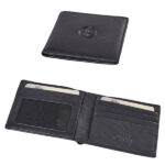 ארנק כרטיסי ביקור עור נפה שחור גבעוני GV-2467  