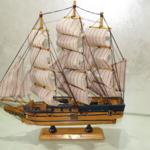 סירת עץ גודל 30 ס"מ