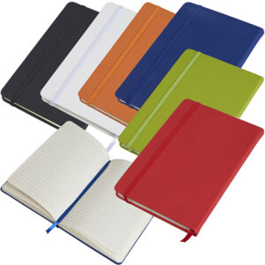 מחברת עסקים "ביזנס" A5 עם כריכת PU קשיחה 200 עמוד  ZA-2624