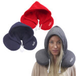 כרית לצוואר "סליפי" Sleepy עם קפוצ'ון ZA-2900