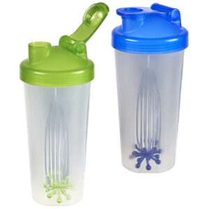 בקבוק שייקר בריאותי שקוף מט עם מכסה , נפח 750 מ"ל ZA-2947