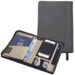 נרתיק למסמכים לנסיעות ודרכון משולב ב POWER BANK 5000mAh ZA-2962  