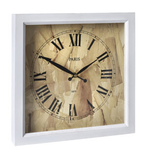 שעון עץ מרובע 30X30 ס"מ ZA-4293