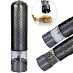 מטחנת פלפל/מלח חשמלית (סוללות) Ceramoc Grinder טיטניום ZA-4322
