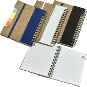 מחברות שעם ממוחזר 18X14ס"מ עם סרגל ZA-4354